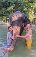 Elephant Bathing & Care