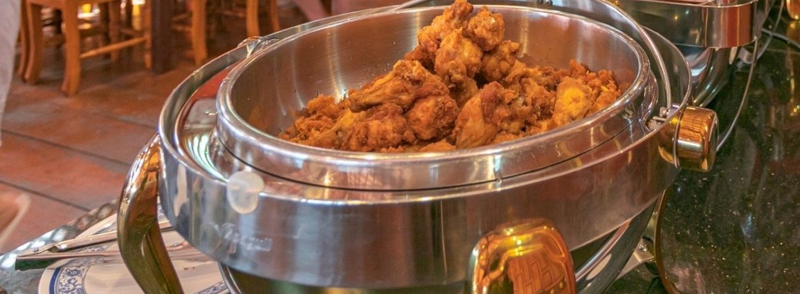 Buffet line at the restaurant