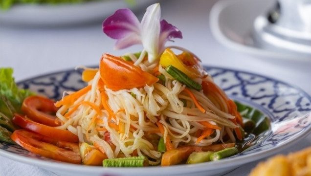 Papaya salad
