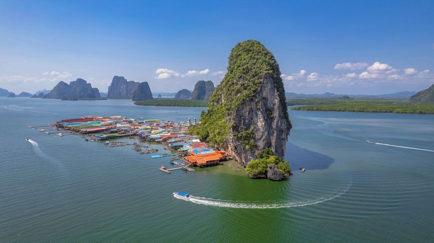 Koh Panyi floating village