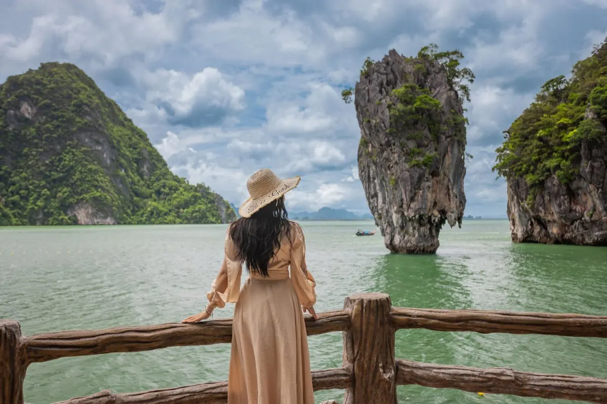 James Bond Island from the viewpoint