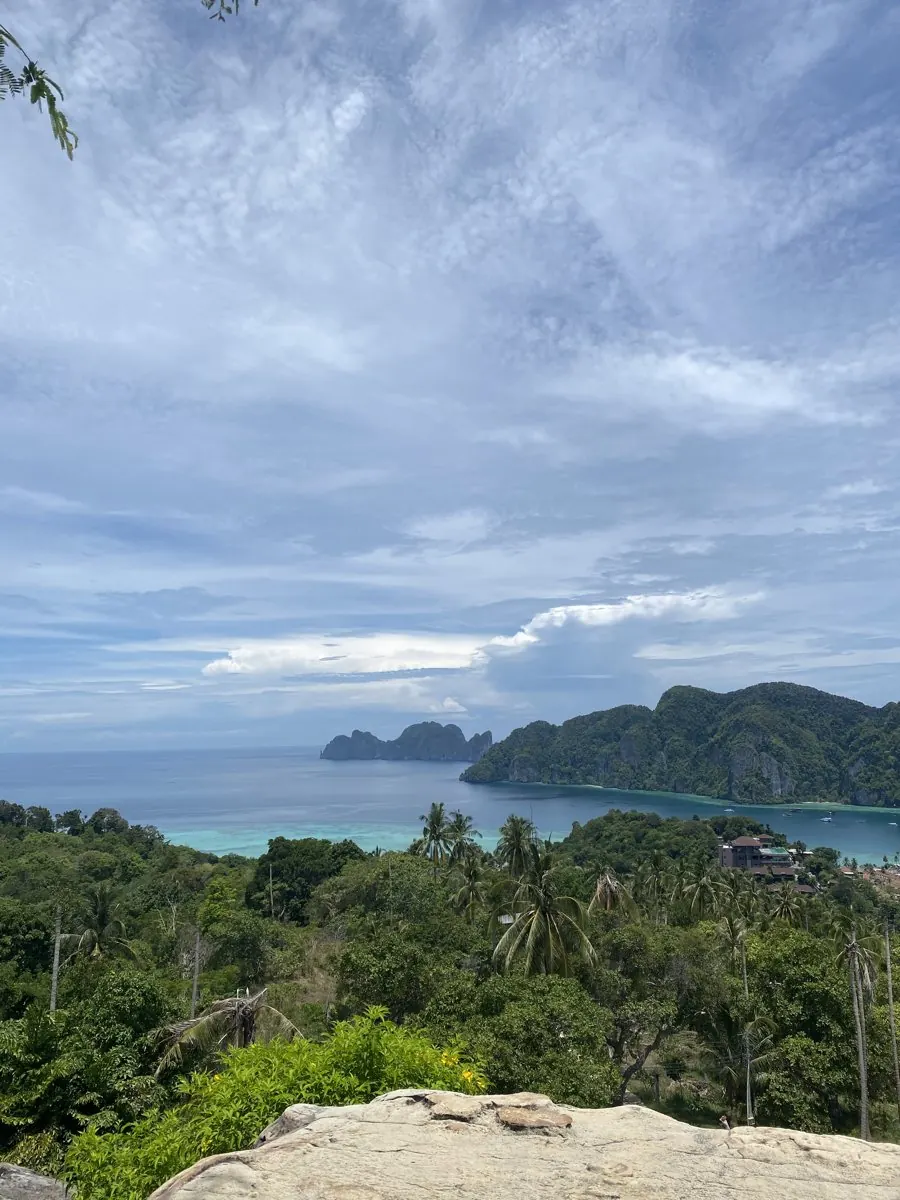 View from the Phi Phi viewpoint