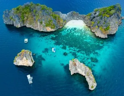 Koh Haa from above