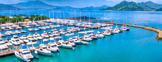 Ao Por Grand Marina, stop 3 on the Phuket jet ski tour