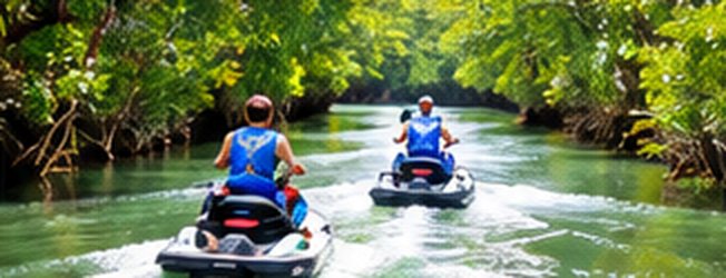 Mangrove Forest, stop 9 on the Phuket jet ski tour