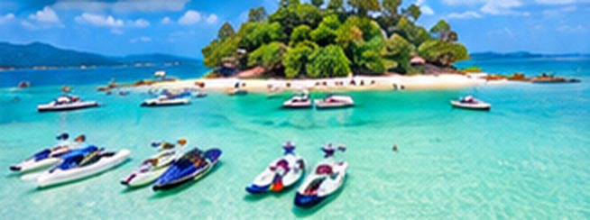 Phrae Island, stop 2 on the Phuket jet ski tour