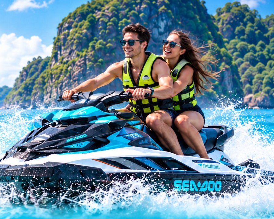Jet ski adventure tour in Phuket